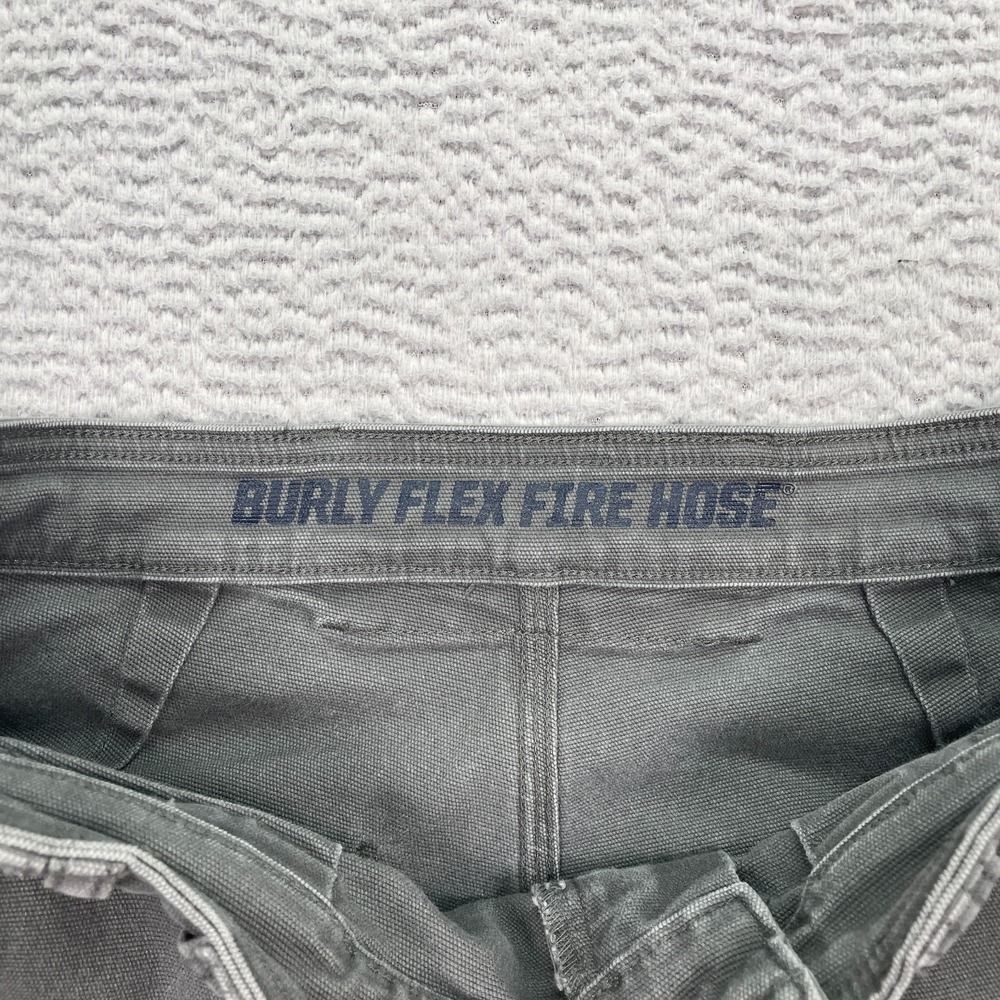 Duluth Trading Co Burly Flex Fire Hose Pants Men's Size 32X32 (Fits 32X29) - Picture 3 of 10
